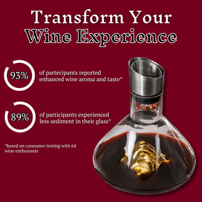 Crystal Clear Wine Decanter